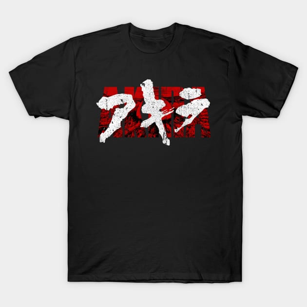 AKIRA Kanji T-Shirt by huckblade